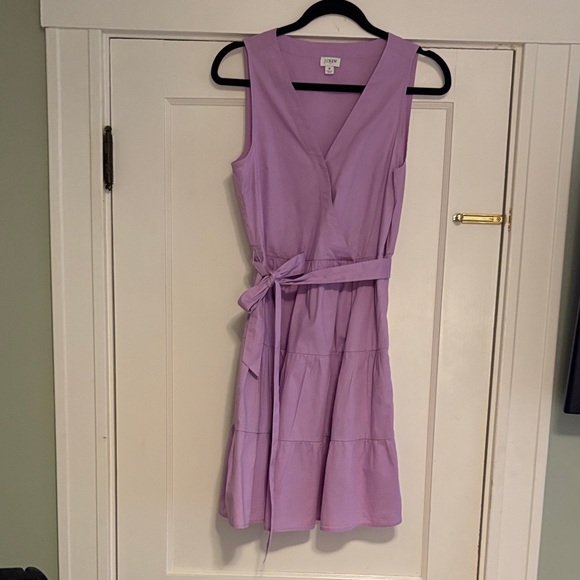 J. Crew Factory Lavender Sleeveless Dress - Picture 1 of 8